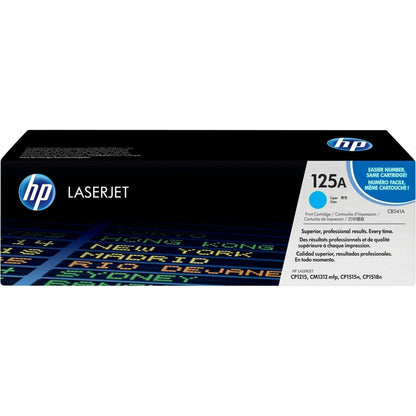 HP 125A Original Laser Toner Cartridge - Single Pack - Cyan - 1 Each - 1400 Pages