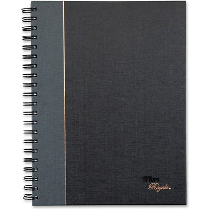 TOPS Royale Executive Wirebound Notebook - 96 Sheets - Wire Bound - 20 lb Basis Weight - 8" x 10 1/2" Sheet Size - White