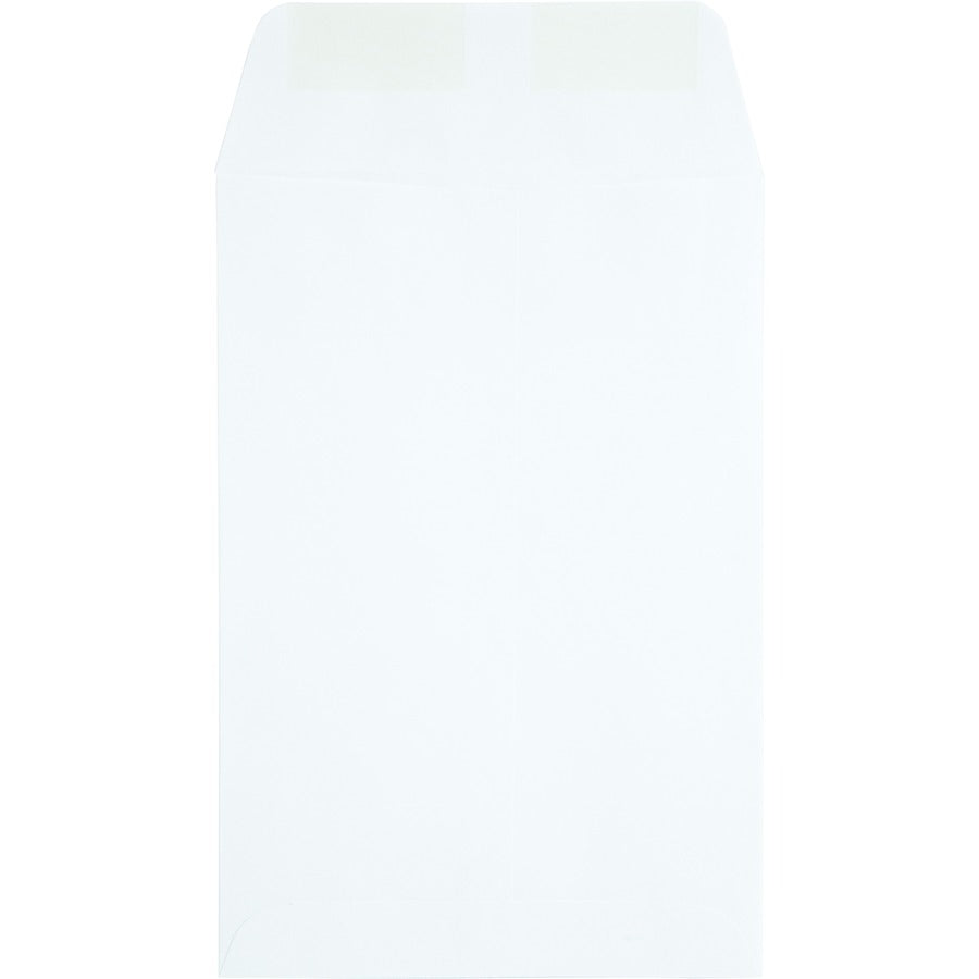 Quality Park 6 x 9 Catalog Mailing Envelopes - Catalog - 6" Width x 9" Length - 24 lb - Gummed - White - Wove - 500 / Bo