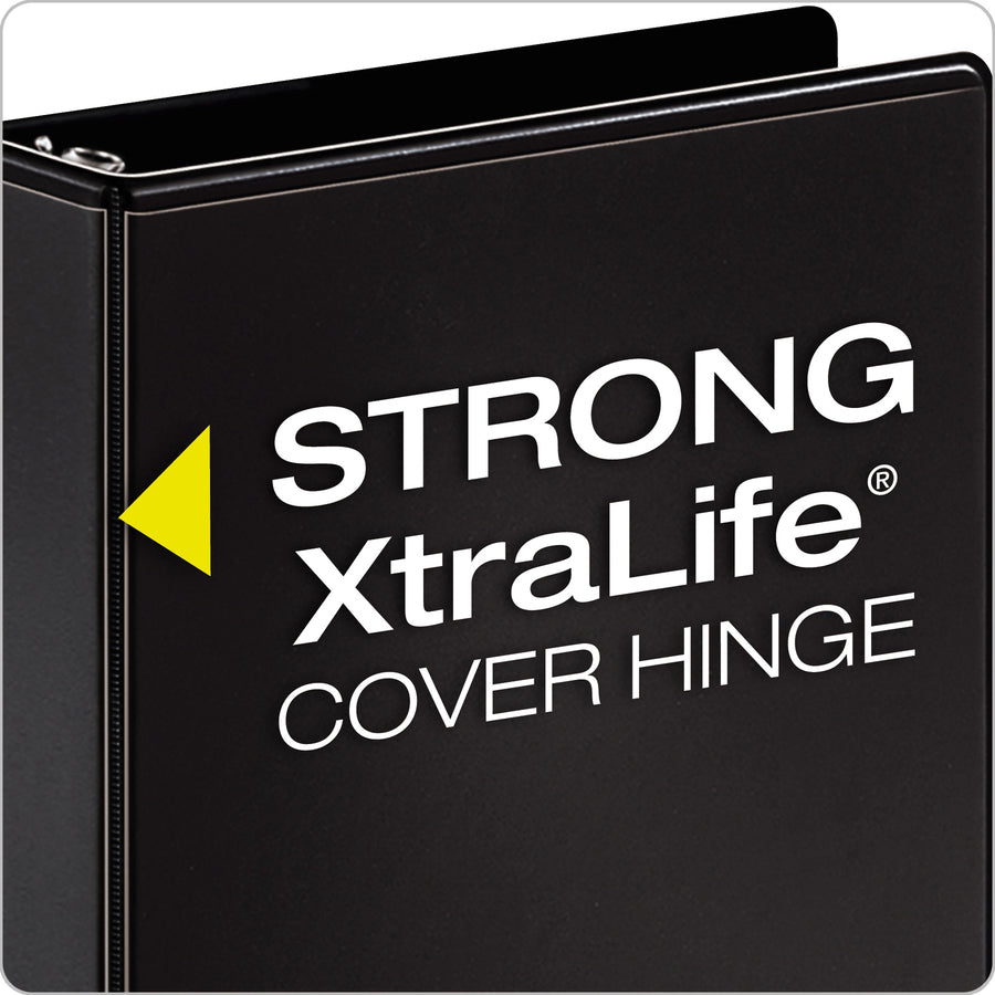 Cardinal® Performer ClearVue Slant-D Ring Binder - 1" Binder Capacity - Letter - 8 1/2" x 11" Sheet Size - 240 Sheet Cap