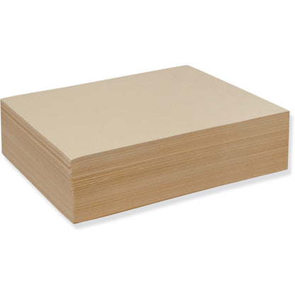 Pacon® Heavyweight Drawing Paper - 500 Sheets - Plain - 9" x 12" Sheet Size - Manila Paper - 1 Ream
