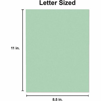 Universal Deluxe Colored Paper, 20 lb Bond Weight, 8.5 x 11, Green, 500/Ream - 20 lb Basis Weight - 75 g/m² Grammage - G