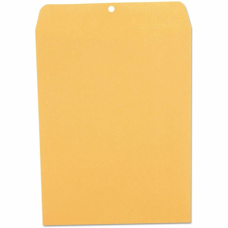 Universal Envelope - Clasp - #97 - 10" Width x 13" Length - 28 lb - Clasp/Gummed Flap - Brown Kraft - Kraft Paper - 100 