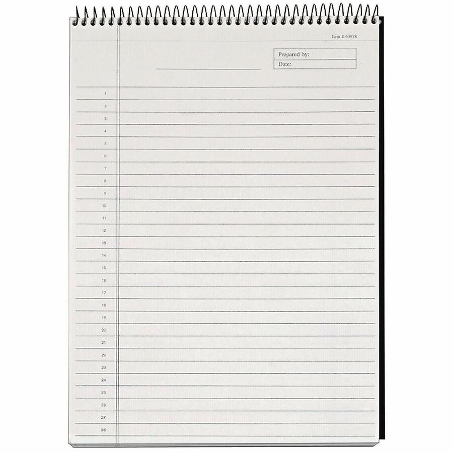 TOPS Docket Diamond Top-Wire Planning Pad - 60 Sheets - Wire Bound - 24 lb Basis Weight - 8 1/2" x 11 3/4" Sheet Size - 
