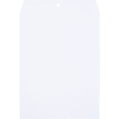 Quality Park 9 x 12 Clasp Envelopes with Deeply Gummed Flaps - Clasp - #90 - 9" Width x 12" Length - 28 lb - Gummed Flap