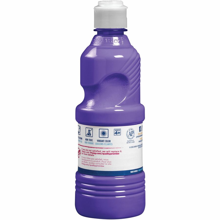 Prang Liquid Tempera Paint - 1 Color(s) - Violet - 16 fl oz - 1 Each