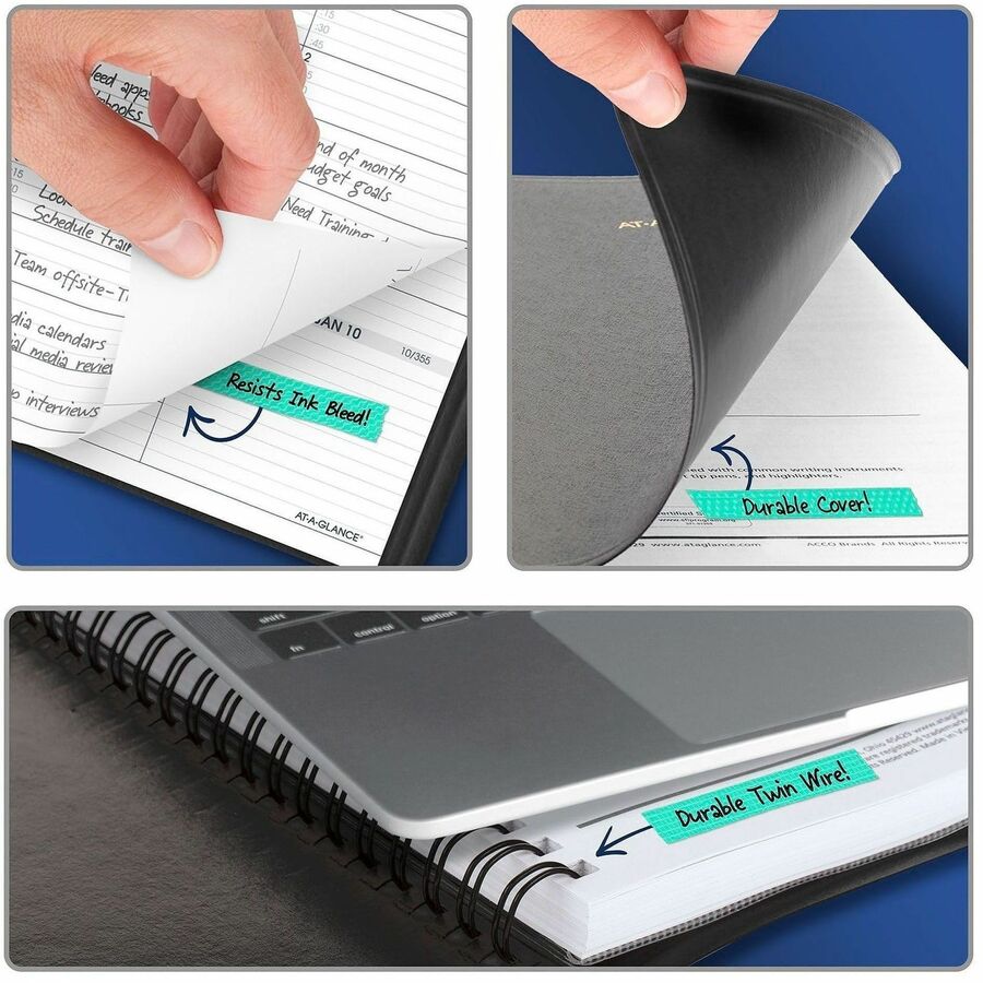 At-A-Glance Appointment Book Planner - Large - Julian Dates - Weekly - 1 Year - January 2027 to January 2028 - 7:00 AM t