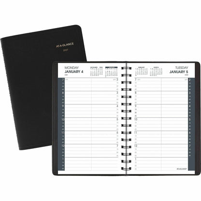 At-A-Glance Appointment Book Planner - Small - Julian Dates - Daily - 12 Month - January 2027 to December 2027 - 7:00 AM