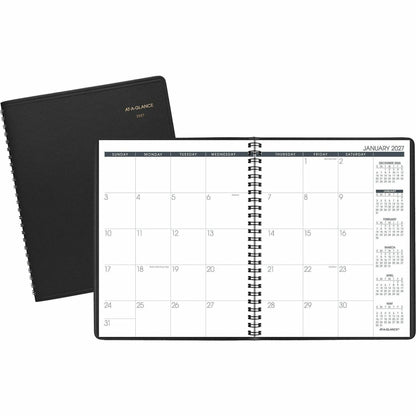 At-A-Glance Planner - Monthly - 1 Year - January 2027 to December 2027 - 1 Month Single Page Layout - 6 7/8" x 8 3/4" Sh