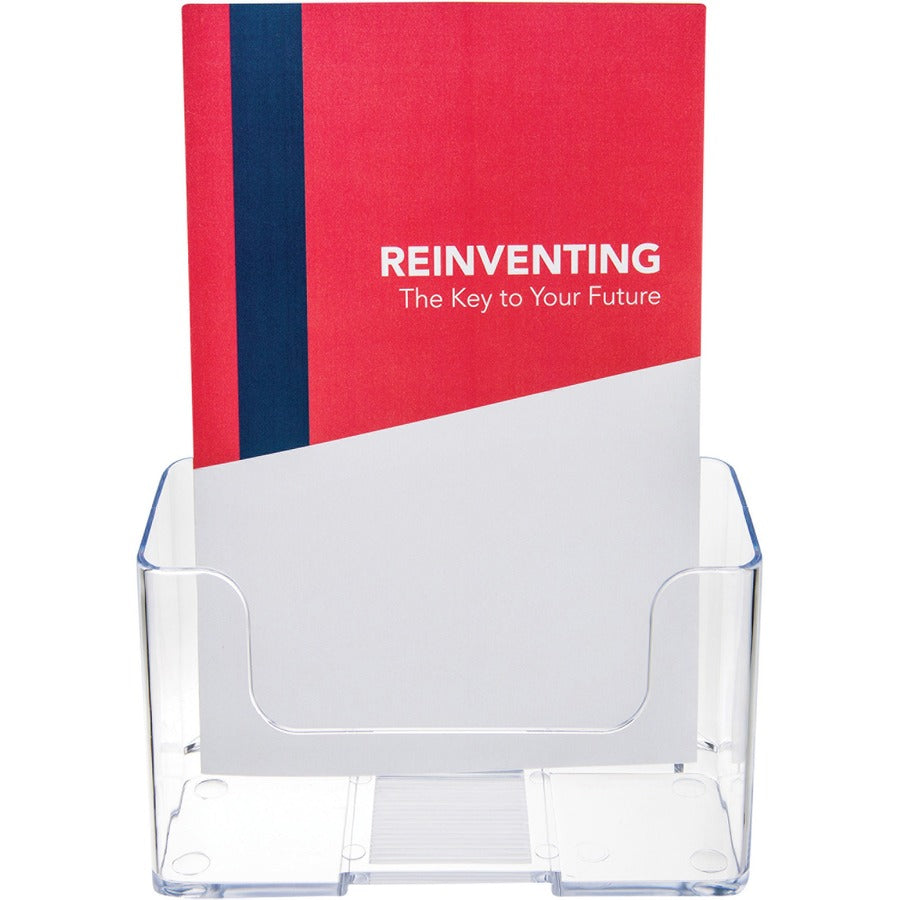 Deflecto Single Compartment DocuHolder - 1 Compartment(s) - 7.75" Height x 6.50" Width x 3.75" Depth - Desktop - Booklet