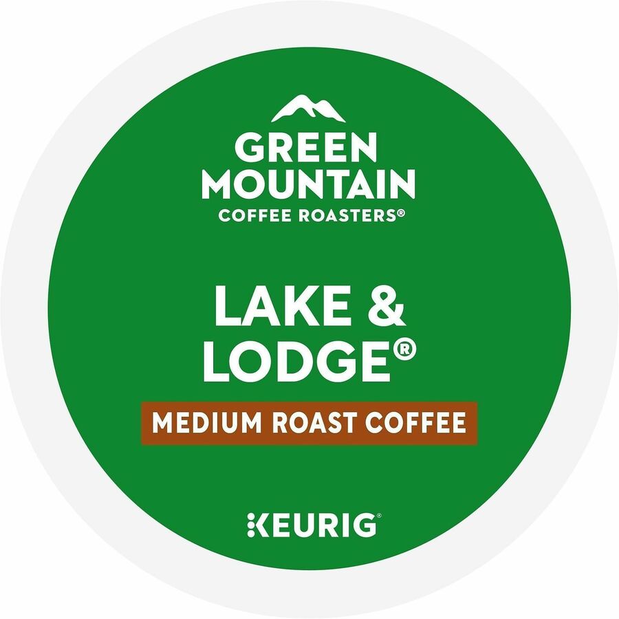 Green Mountain Coffee Roasters® K-Cup Lake & Lodge Coffee - Compatible with Keurig Brewer - Regular - Medium - K-Cup - 2