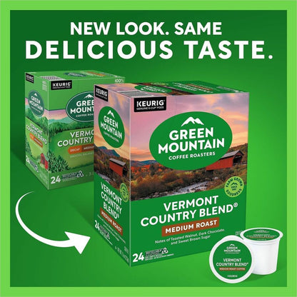 Green Mountain Coffee Roasters® K-Cup Vermont Country Blend Coffee - Compatible with Keurig Brewer - Regular - Medium - 