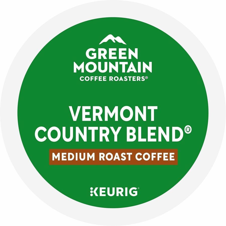 Green Mountain Coffee Roasters® K-Cup Vermont Country Blend Coffee - Compatible with Keurig Brewer - Regular - Medium - 