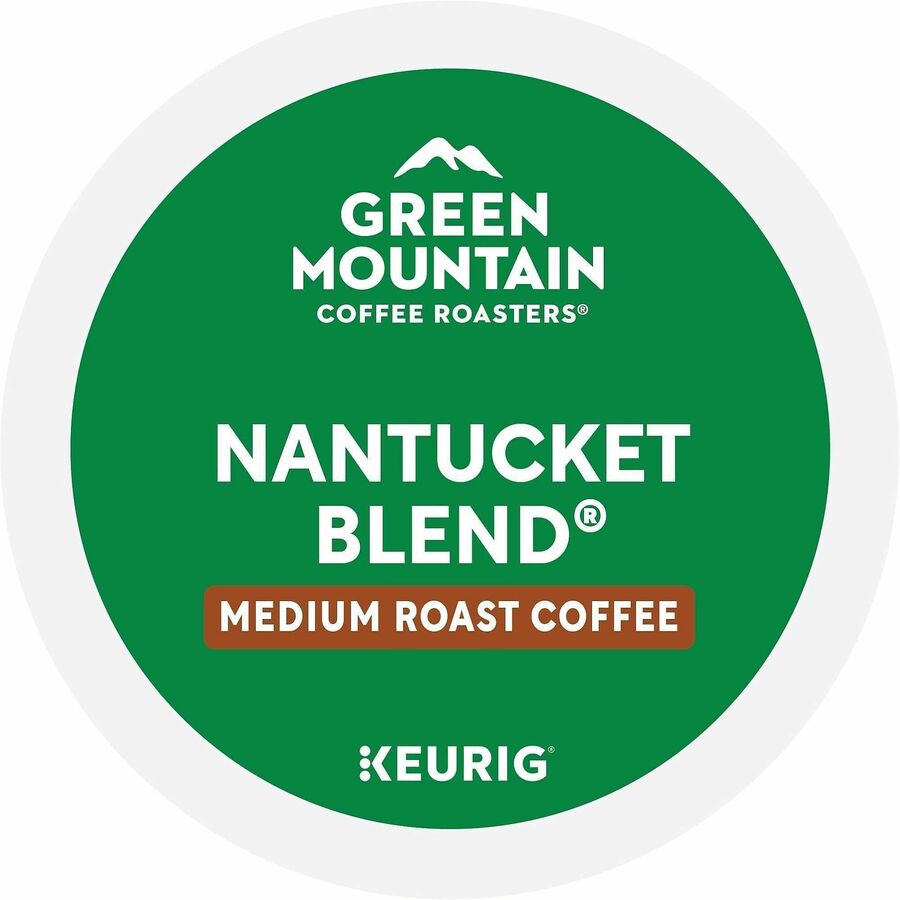 Green Mountain Coffee Roasters® K-Cup Nantucket Blend Coffee - Compatible with Keurig Brewer - Regular - Medium - K-Cup 