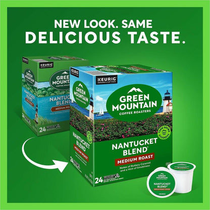 Green Mountain Coffee Roasters® K-Cup Nantucket Blend Coffee - Compatible with Keurig Brewer - Regular - Medium - K-Cup 