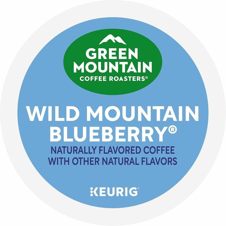 Green Mountain Coffee Roasters® K-Cup Wild Mountain Blueberry Coffee - Compatible with Keurig Brewer - Regular - K-Cup -
