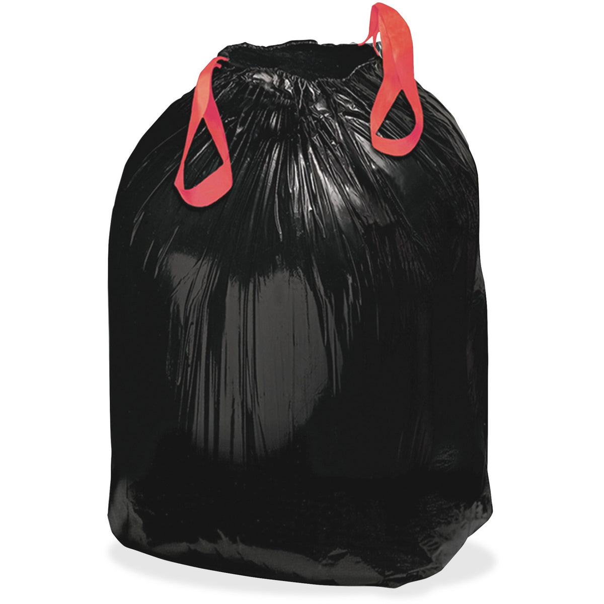 Webster Drawstring Trash Liners - Medium Size - 30 gal Capacity - 33" Length x 30.50" Width x 1.20 mil (30 Micron) Thick