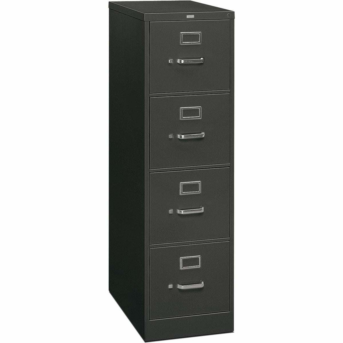 HON 310 Series Vertical File - 4-Drawer - 15" Width x 26.5" Depth x 29" Height - 4 x Drawer(s) for File - Letter - Verti