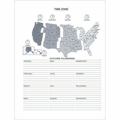 House of Doolittle Black Professional Weekly Planner - Julian Dates - Weekly - January 2027 to December 2027 - 7:00 AM t