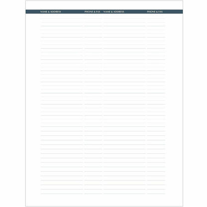 House of Doolittle Black Professional Weekly Planner - Julian Dates - Weekly - January 2027 to December 2027 - 7:00 AM t
