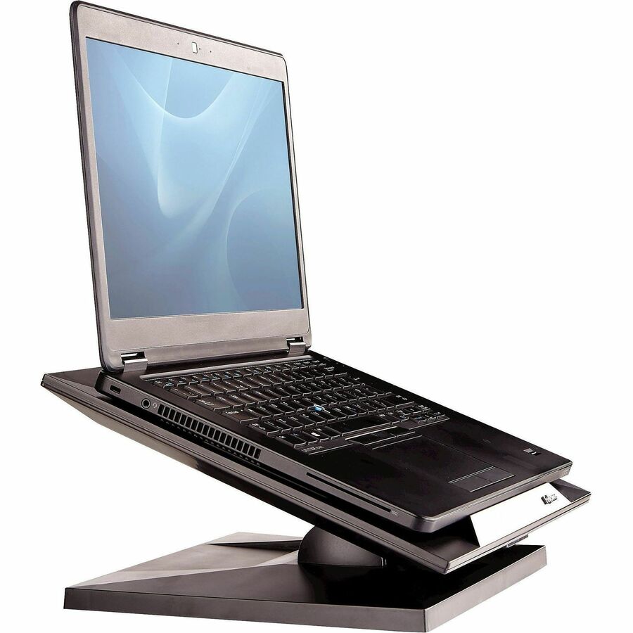 Fellowes Designer Suites Laptop Riser - Up to 17" Screen Support - 25 lb Load Capacity - 4" Height x 13.19" Width x 11.1