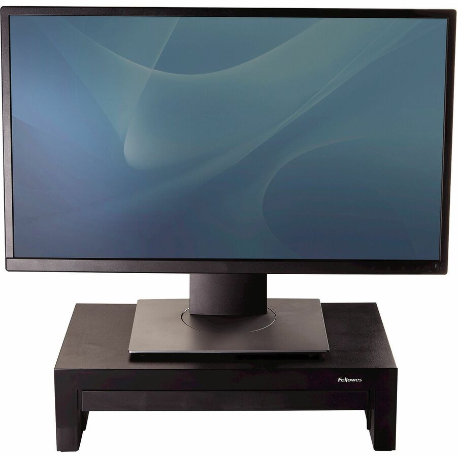 Fellowes Designer Suites Monitor Riser - Up to 21" Screen Support - 40 lb Load Capacity - 4.38" Height x 16" Width x 9.3