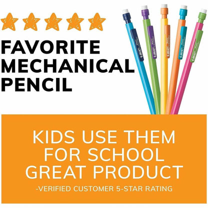 BIC Xtra Strong No. 2 Mechanical Pencils - 0.9 mm Black Lead - #2 - Assorted Barrel - 1 Pack