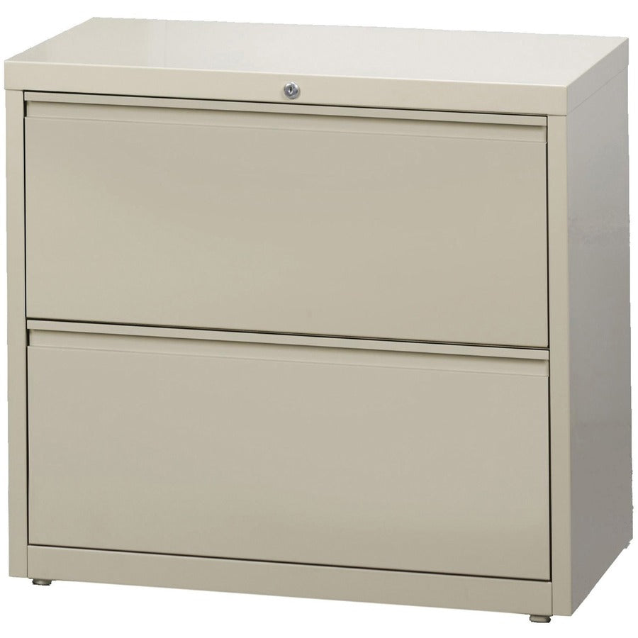 Lorell Fortress Series Lateral File - 36" Width x 18.6" Depth x 28.1" Height - 2 x Drawer(s) for File - Legal, Letter, A