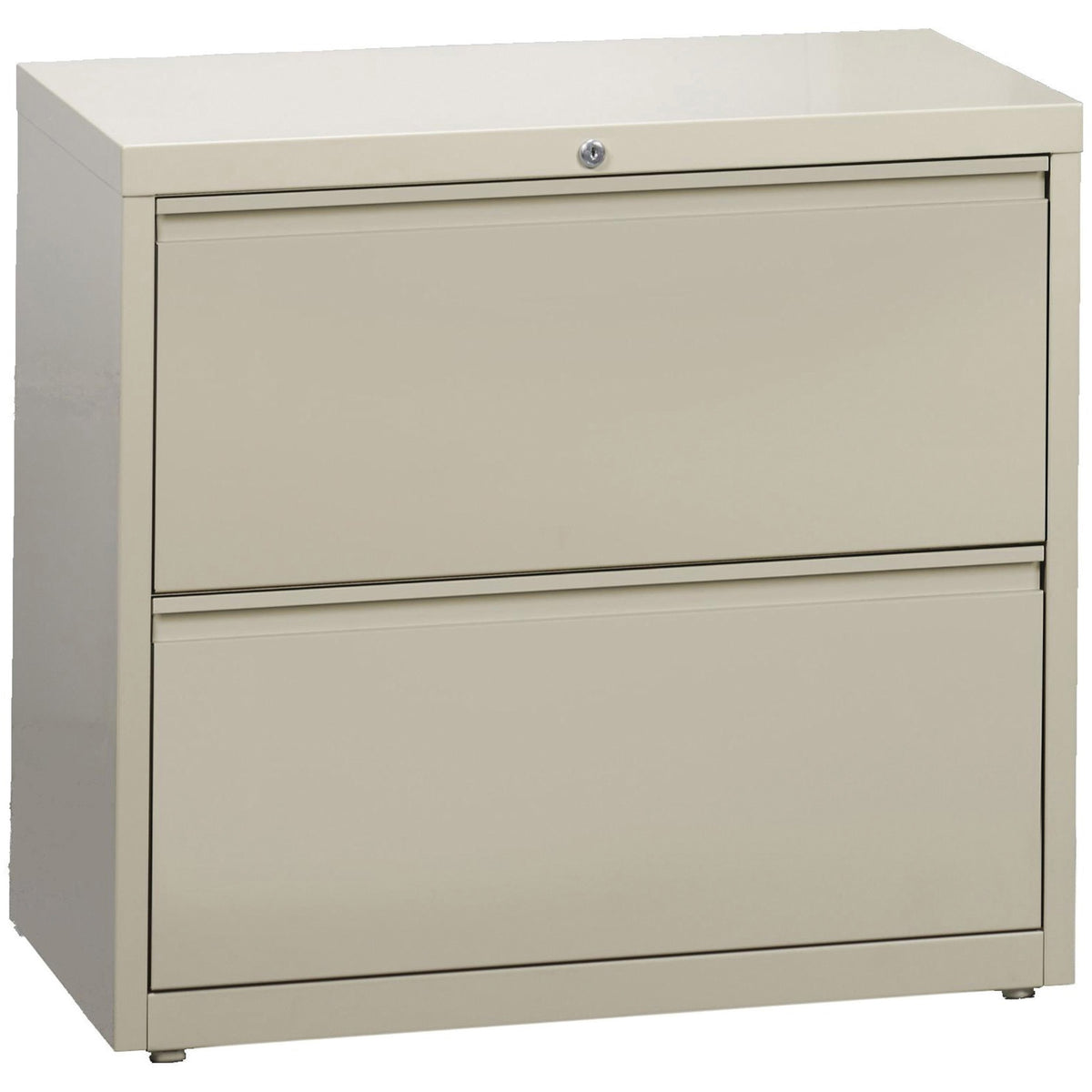Lorell Fortress Series Lateral File - 36" Width x 18.6" Depth x 28.1" Height - 2 x Drawer(s) for File - Legal, Letter, A