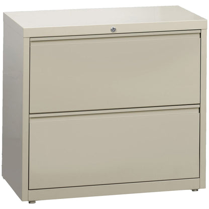 Lorell Fortress Series Lateral File - 36" Width x 18.6" Depth x 28.1" Height - 2 x Drawer(s) for File - Legal, Letter, A