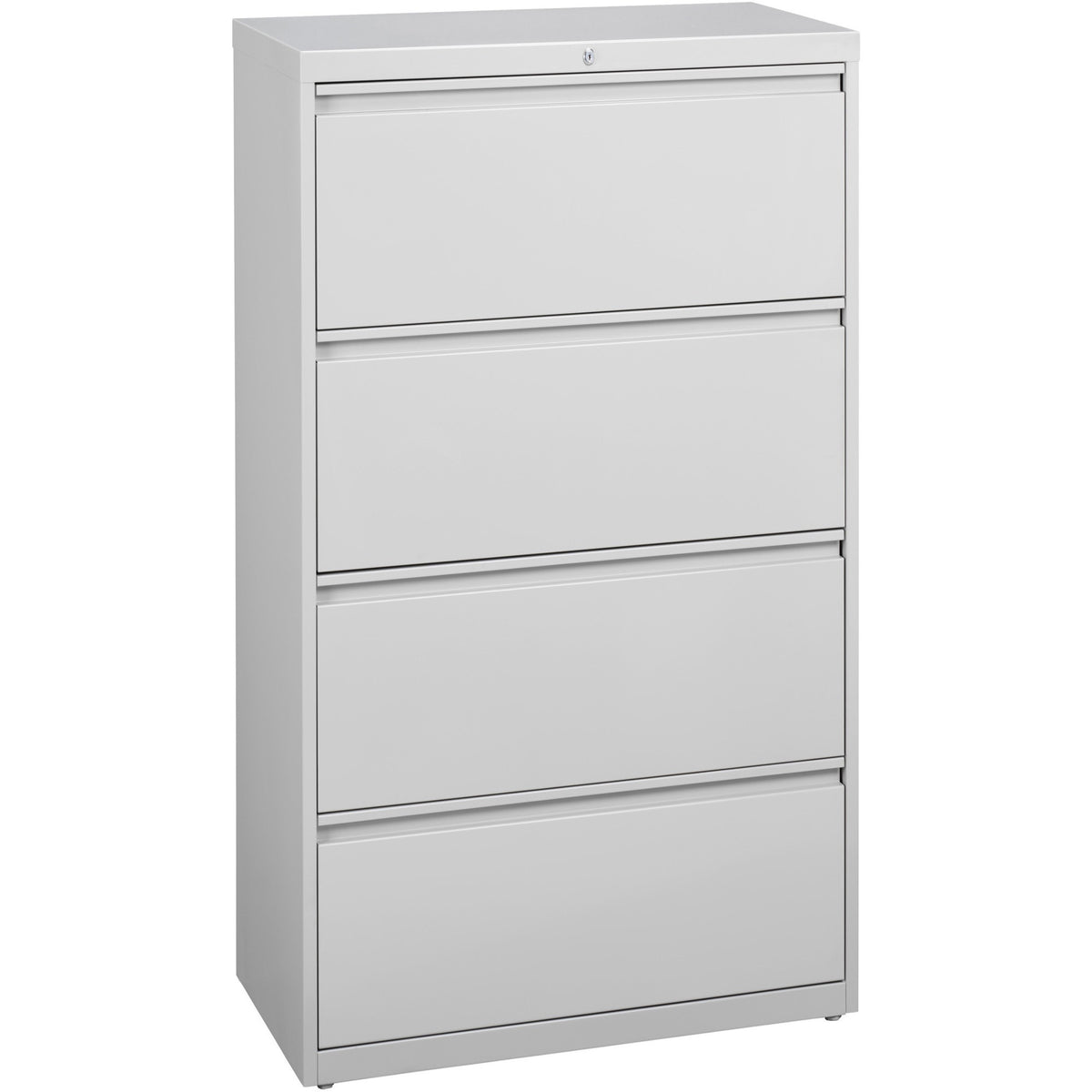 Lorell Fortress Series Lateral File - 36" Width x 18.6" Depth x 52.5" Height - 4 x Drawer(s) for File - Legal, Letter, A