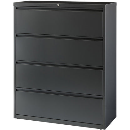 Lorell Fortress Series Lateral File - 42" Width x 18.6" Depth x 52.5" Height - 4 x Drawer(s) - Legal, Letter, A4 - Later