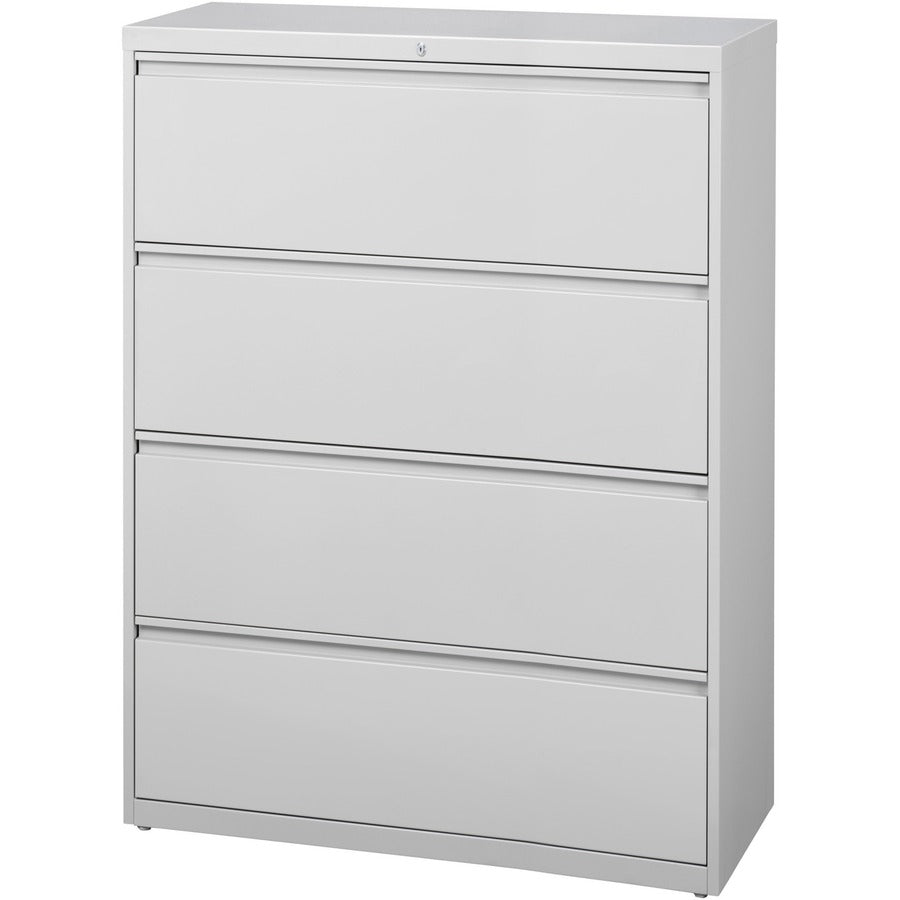Lorell Fortress Series Lateral File - 42" Width x 18.6" Depth x 52.5" Height - 4 x Drawer(s) for File - Legal, Letter, A