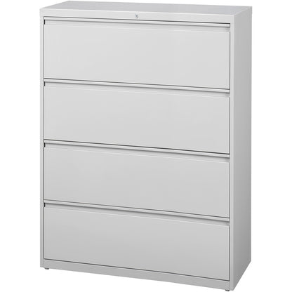 Lorell Fortress Series Lateral File - 42" Width x 18.6" Depth x 52.5" Height - 4 x Drawer(s) for File - Legal, Letter, A