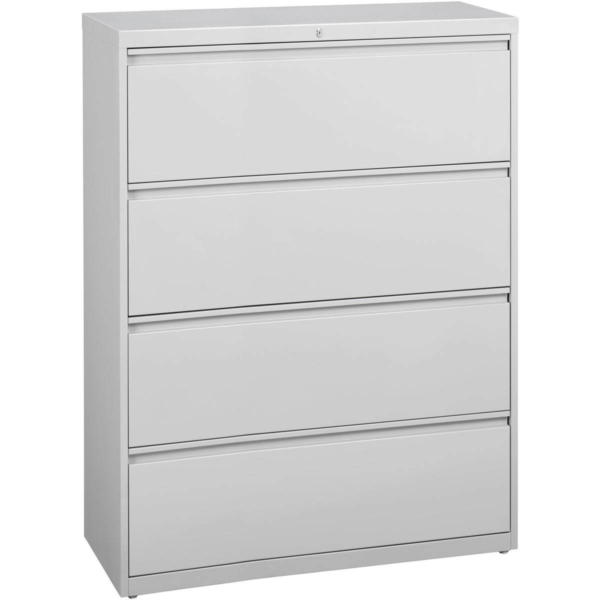 Lorell Fortress Series Lateral File - 42" Width x 18.6" Depth x 52.5" Height - 4 x Drawer(s) for File - Legal, Letter, A