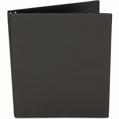 Universal Economy Non-View Round Ring Binder, 3 Rings, 1" Capacity, 11 x 8.5, Black - 1" Binder Capacity - 175 Sheet Cap