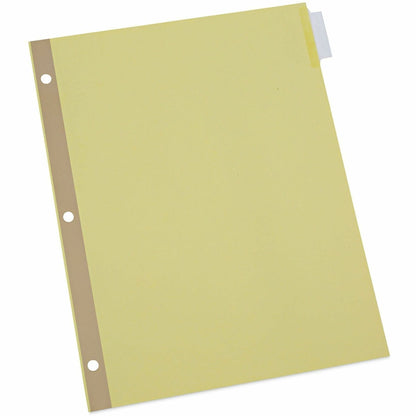 Universal Index Divider - 24 x Divider(s) - 8 Blank Side Tab(s) - 8.5" Divider Width x 11" Divider Length - Letter - 3 H