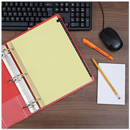 Universal Index Divider - 31 Printed Side Tab(s) - Digit - 1-31 - 8.5" Divider Width x 11" Divider Length - Letter - 3 H