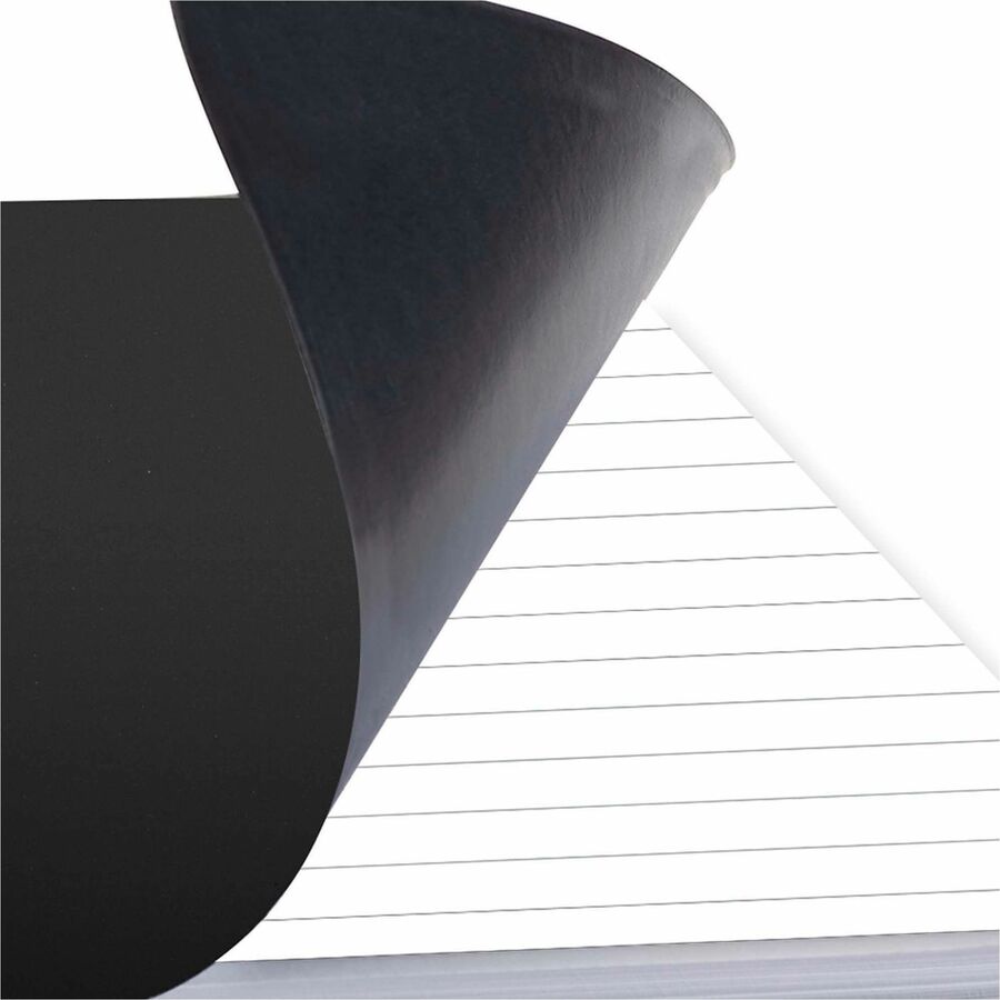 Mead Legal Business Notebook - 80 Sheets - Wire Bound - 0.28" Ruled - 20 lb Basis Weight - 6" x 9 1/2" Sheet Size - Whit