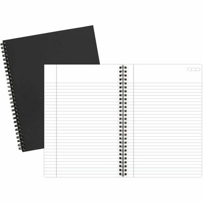 Mead Legal Business Notebook - 80 Sheets - Wire Bound - 0.28" Ruled - 20 lb Basis Weight - 6" x 9 1/2" Sheet Size - Whit