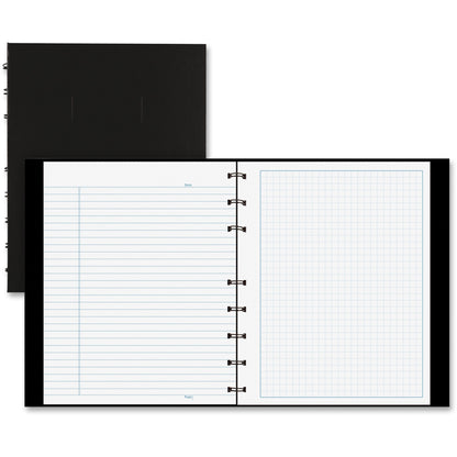 Blueline NotePro Ruled Notebook - Julian Dates - Daily - 7:00 AM to 8:00 PM - Half-hourly - 7 5/8" x 9 1/2" Sheet Size -
