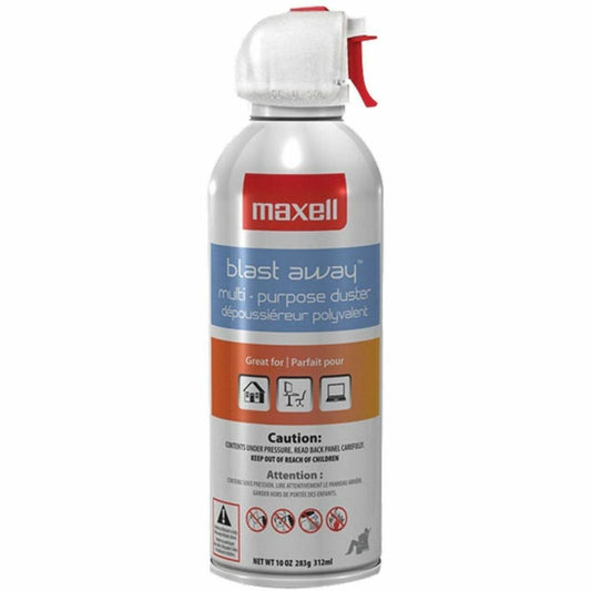 Maxell CA-3 Canned Air # 152 - For Multipurpose - 10 fl oz - Blue, White - 1 Each