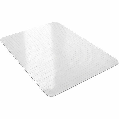 Lorell Rectangular Chair Mat for Medium-Pile Carpet - 48" x 60" - Carpeted Floor - 48" Width x 60" Depth x 0.100" Thickn