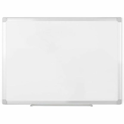 MasterVision Earth Silver Easy-Clean Dry-erase Board - 36" (3 ft) Width x 24" (2 ft) Height - Melamine Surface - Aluminu
