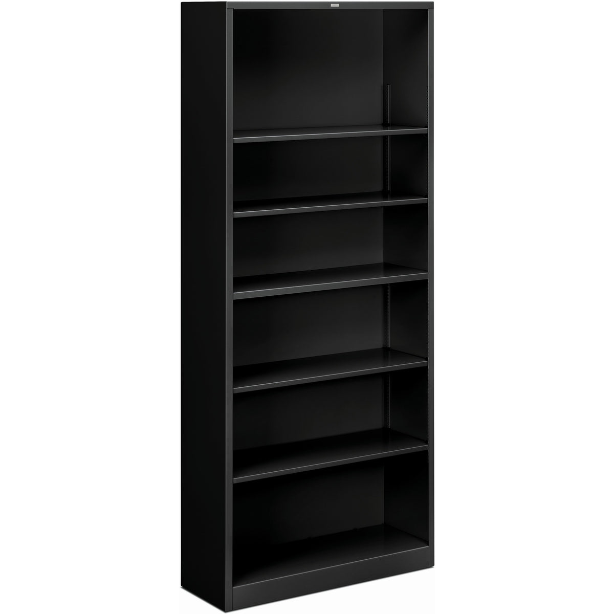 HON Brigade Steel Bookcase - 6 Shelf(ves) - 81.13" Height x 34.50" Width x 12.62" Depth - 1 Each