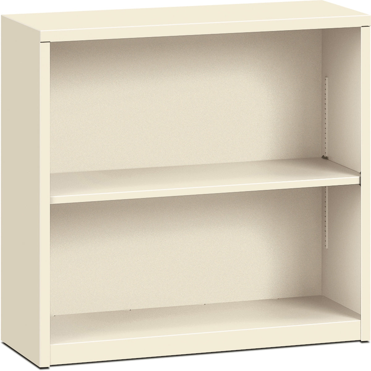 HON Brigade Steel Bookcase - 2 Shelf(ves) - 29" Height x 34.50" Width x 12.62" Depth - Adjustable Shelf, Reinforced, Wel
