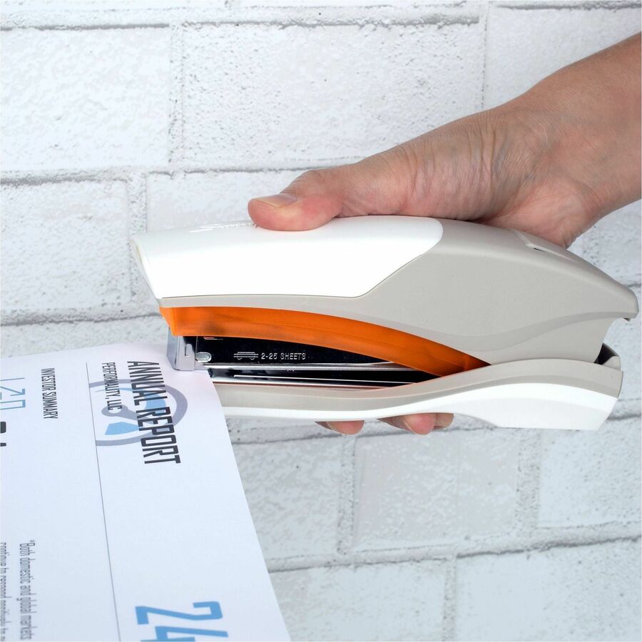 Swingline Optima 25 Reduced Effort Stapler - Staples Upto 25 Sheet of 20lb Paper - Holds Upto 210 Staple - Full Strip - 