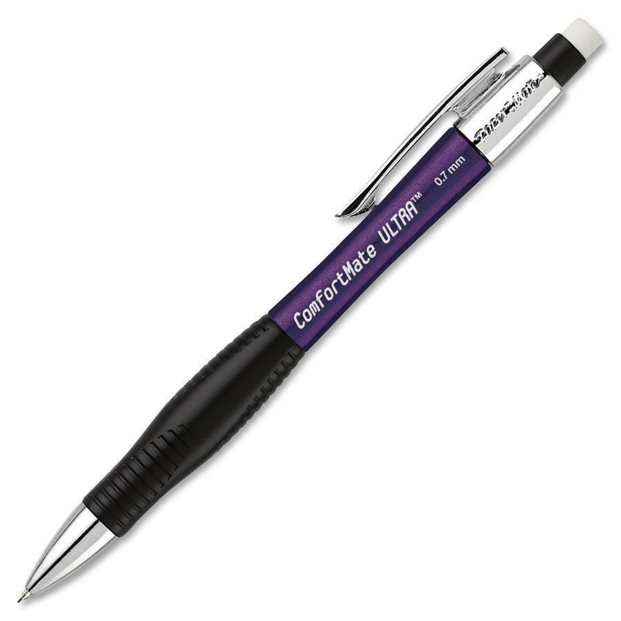 Paper Mate Comfortable Ultra Mechanical Pencils - 0.7 mm Black Lead - #2 - Assorted Barrel - 1 Each
