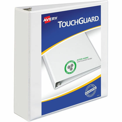 Avery® TouchGuard View 3 Ring Binder - 2" Binder Capacity - Letter - 8 1/2" x 11" Sheet Size - 530 Sheet Capacity - 530 