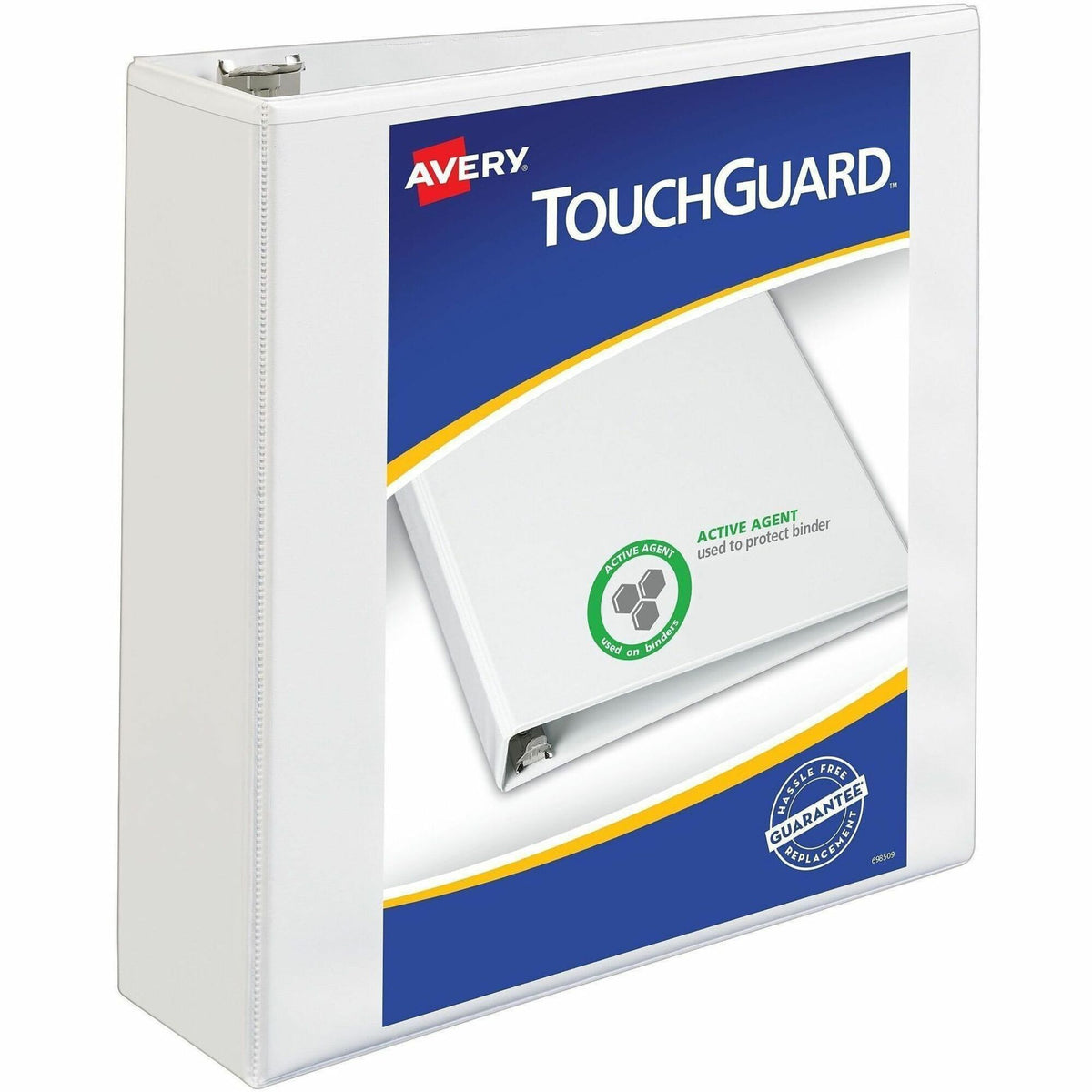 Avery® TouchGuard View 3 Ring Binder - 3" Binder Capacity - Letter - 8 1/2" x 11" Sheet Size - 635 Sheet Capacity - 635 